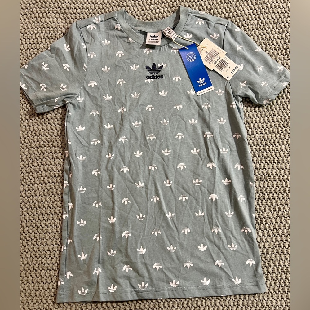 NWT Boys Adidas All Over Print T-Shirt